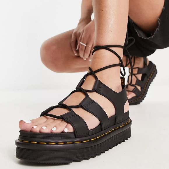 Dr. Martens Shoes - DR. MARTENS Nartilla Womens Gladiator Sandals size 5